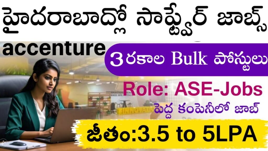 Accenture software jobs recruitment 2024