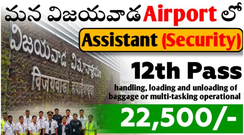 Vijayawada Airport Jobs Telugu 2025