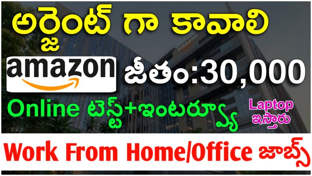 Amazon Work from homs jobs