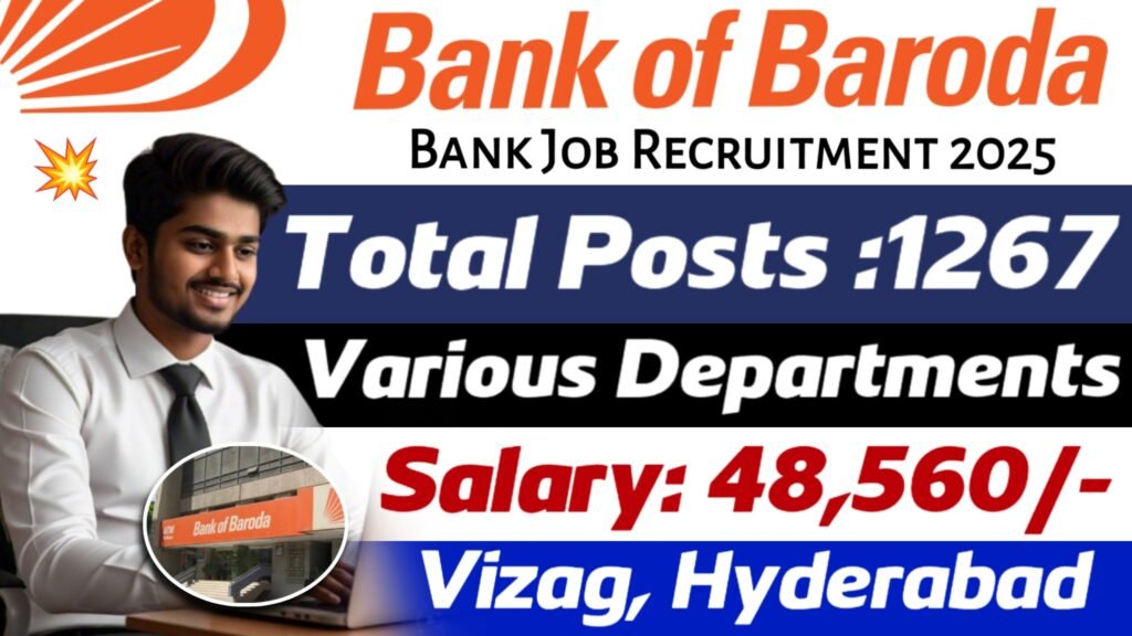 Bank Of Baroda Job Recruitment 2025