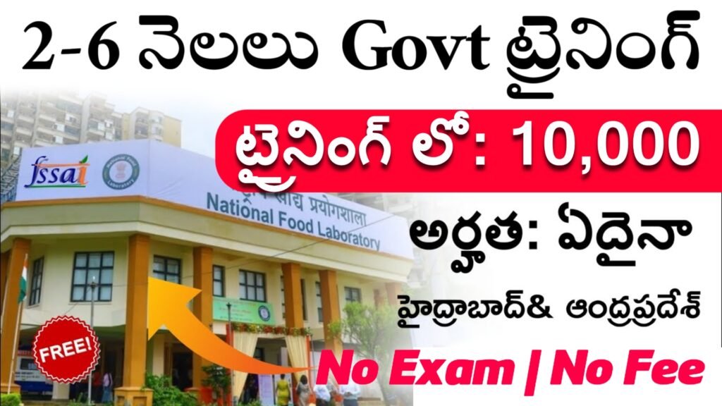 FSSAI Job Openings 2024 Hyderabad