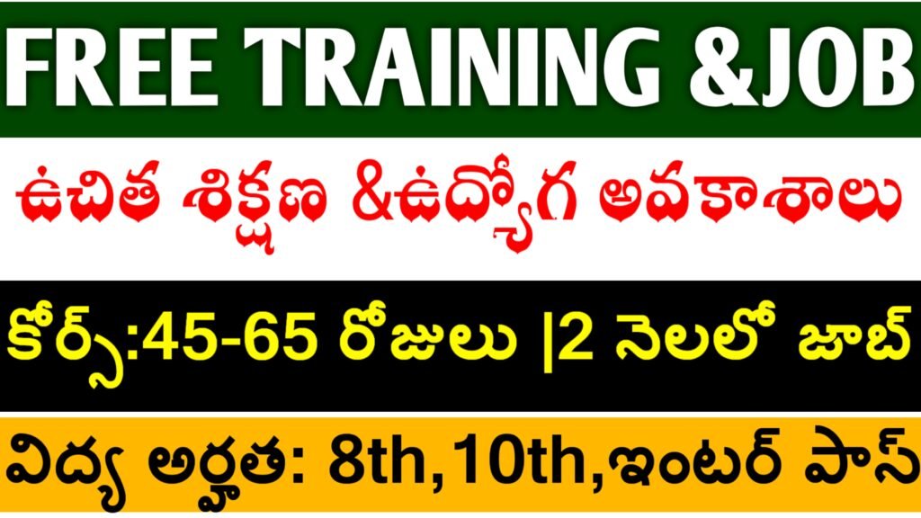 Free Training Free Job Placement In Hyderabad