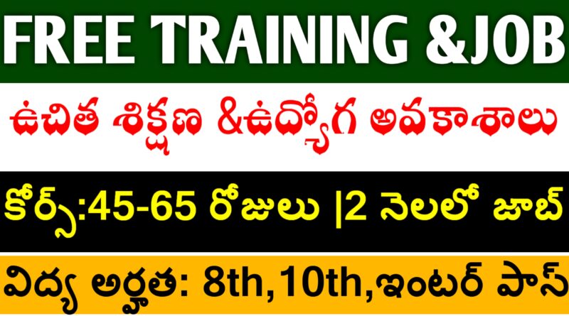 Free Training Free Job Placement In Hyderabad