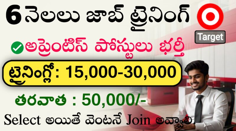 Target Private Company Jobs telugu 2024