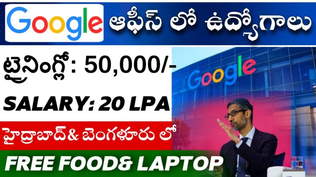 Google Company Software Job Openings 2025