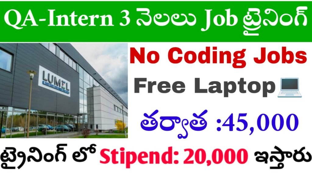 QA internship jobs telugu 2025