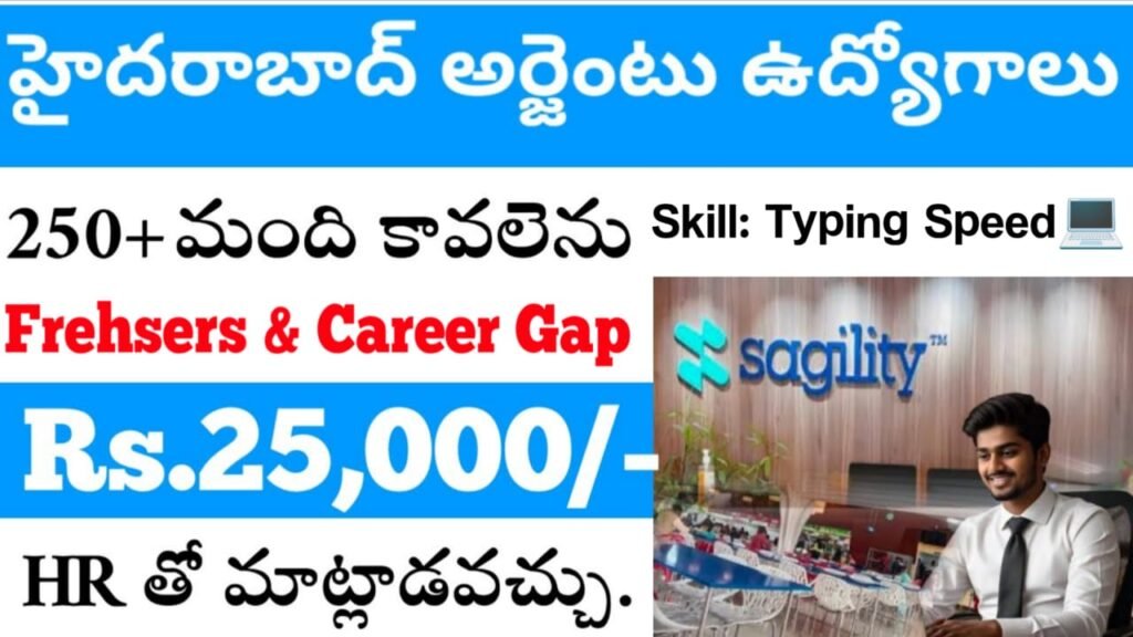 Sagality Company Job Openings 2025