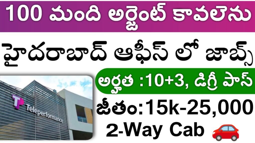 Teleperformance Company Job Openings 2025