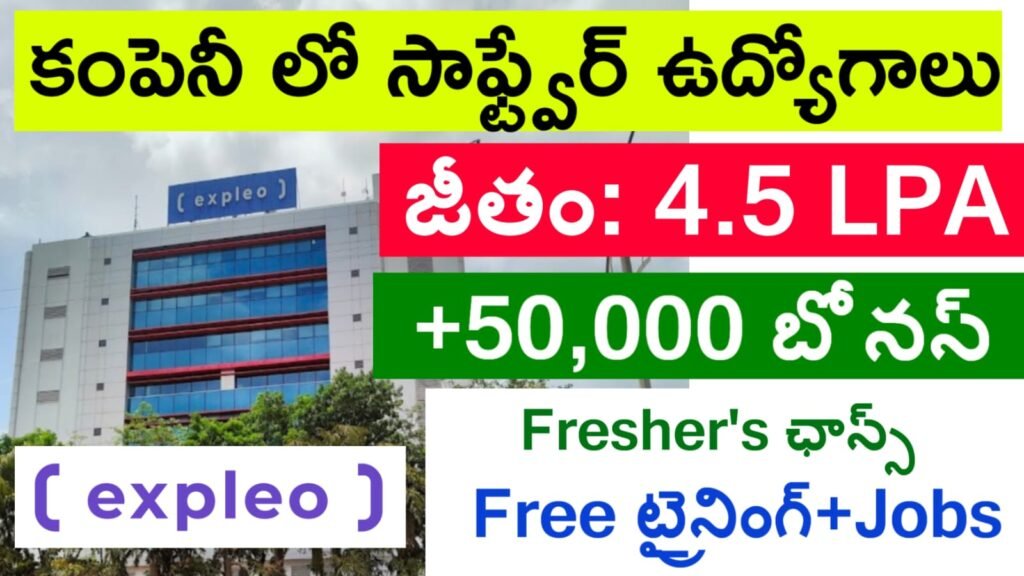 Expleo Company Software Job Openings