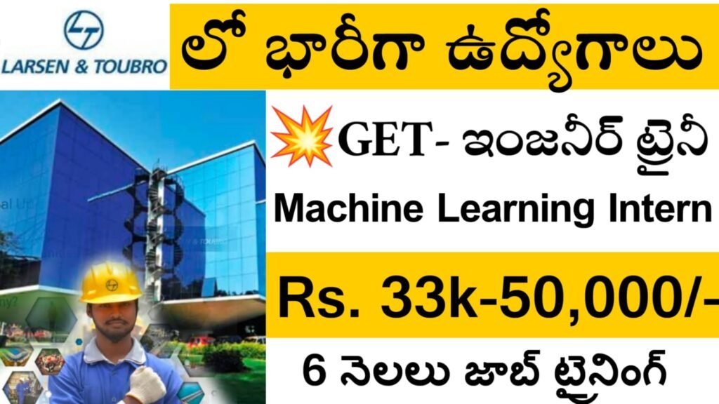 L&T Company Job Openings In Hyderabad 2025