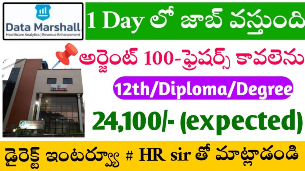 Data Marshall Company Jobs