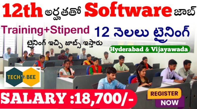 HCLTech 12Th Pass Software Job Openings 2025 Telugu