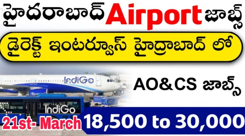 IndiGo Airlines Job Openings 2025 Telugu