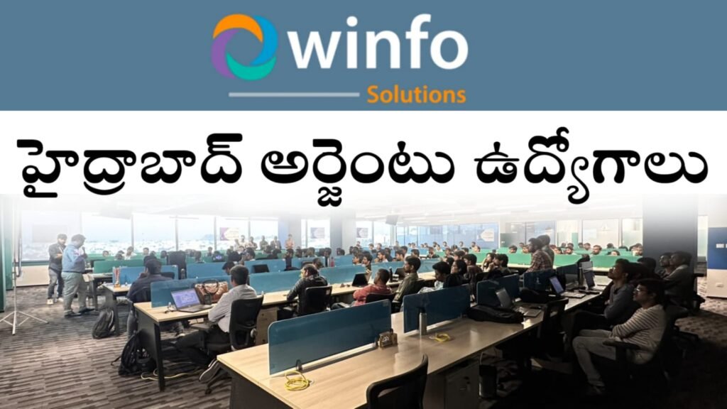 Winfo Company Job Openings 2025