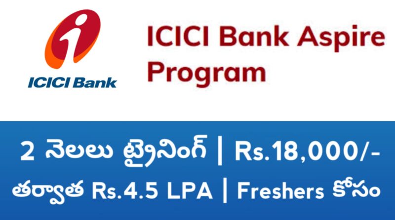 ICICI Bank Program Job Recruitment 2025