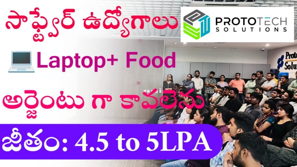 Prototech Company Job Openings 2025
