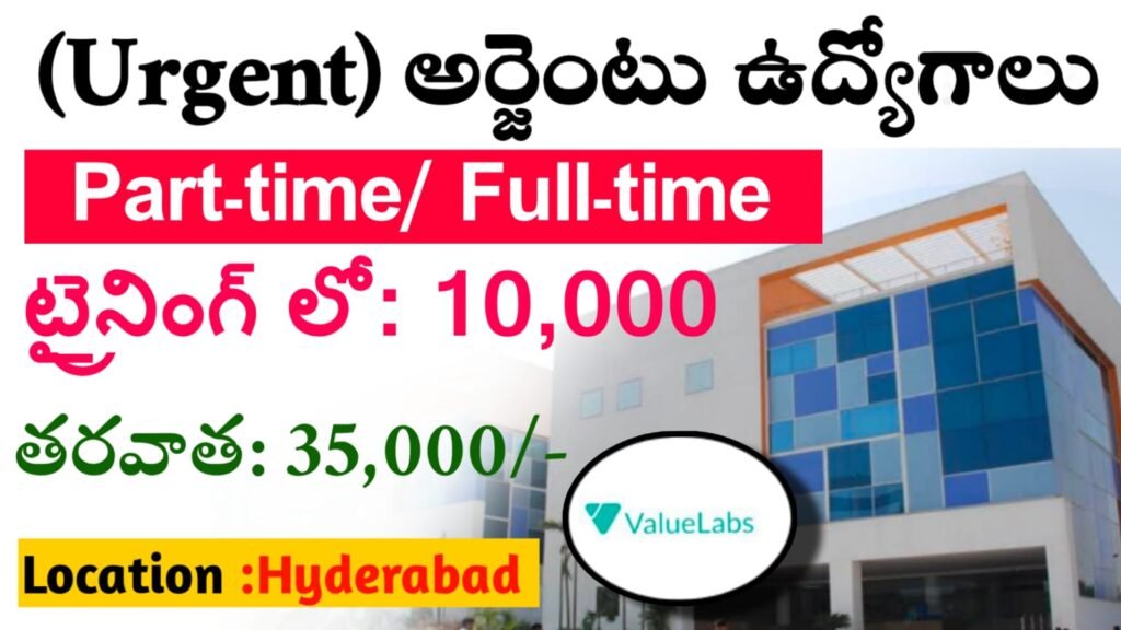 Valuelabs Company Job Openins 2025