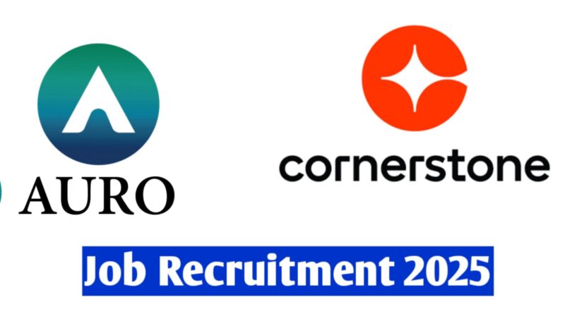 Auro & Cornerstone company jobs