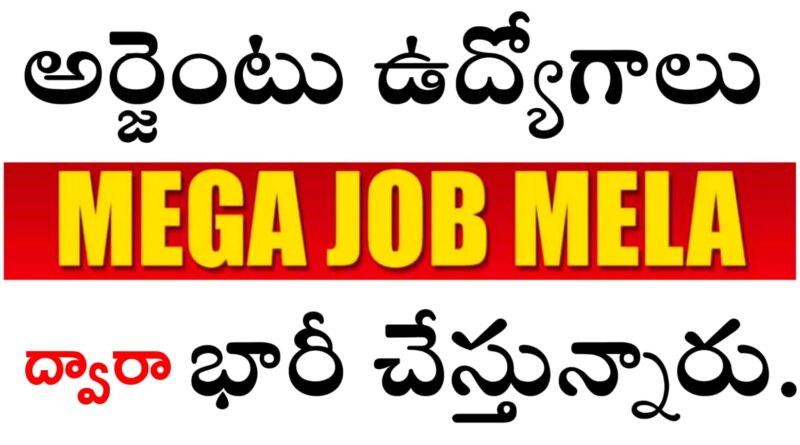 Mega Job Mela July-2025