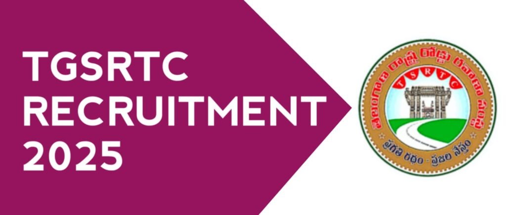 TGSRTC New Job Recruitment 2025